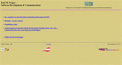 Desktop Screenshot of prager.net