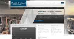 Desktop Screenshot of prager.com